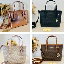 Michael Kors XS Jet Set Travel Carryall Top Zip Tote