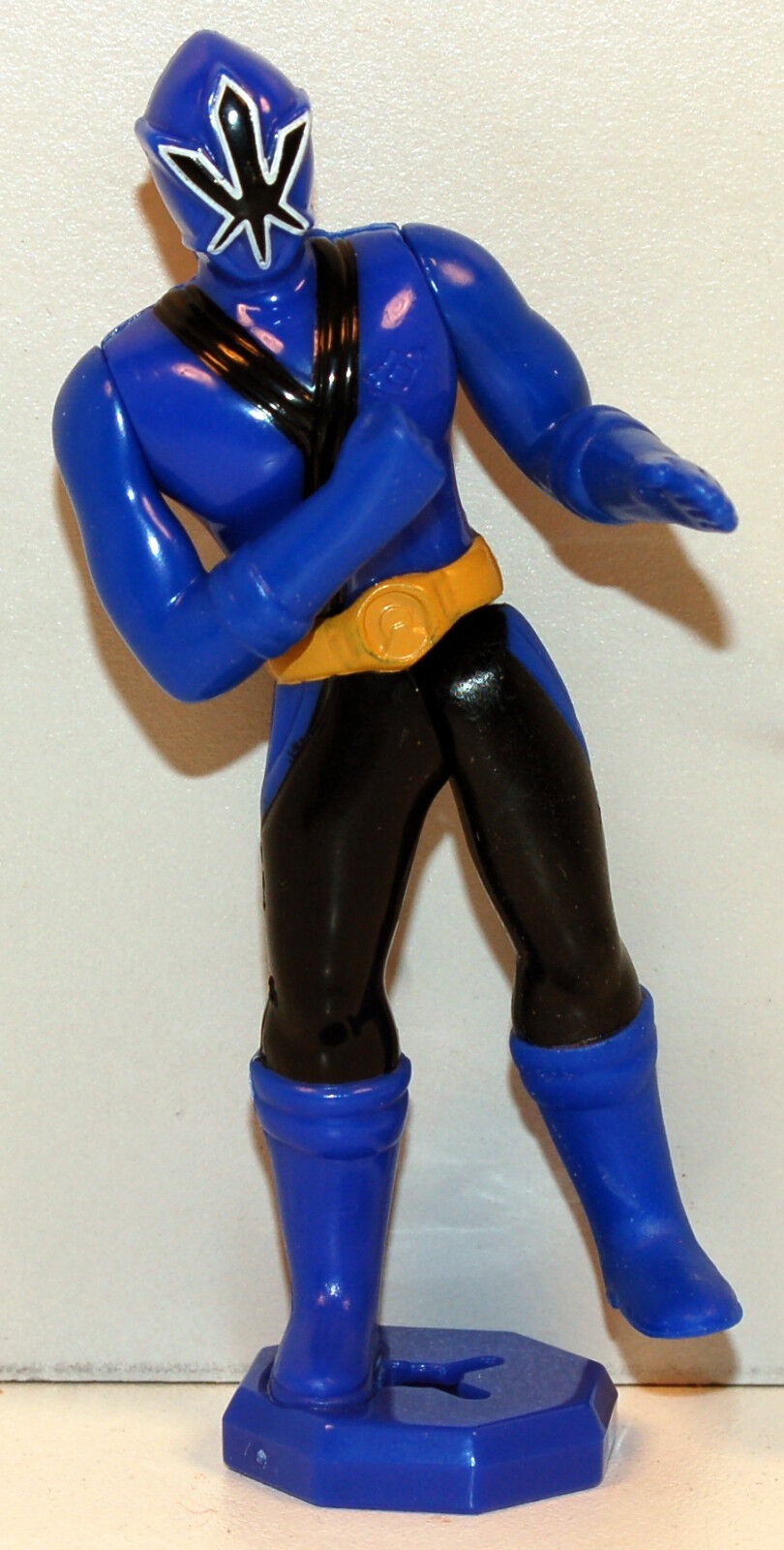 2011 Kevin Blue Ranger 3.75" McDonald's Samurai #7 Action Figure Power Rangers