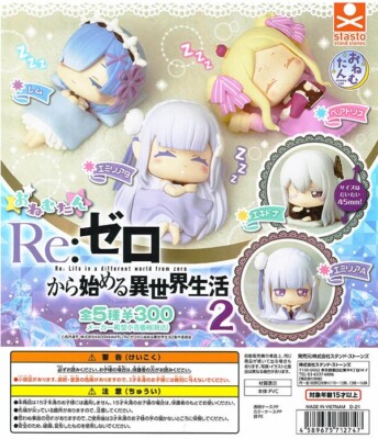 HY126 Capsule toy Re:ZERO Starting Life in Another World Onemutan 2 complete set