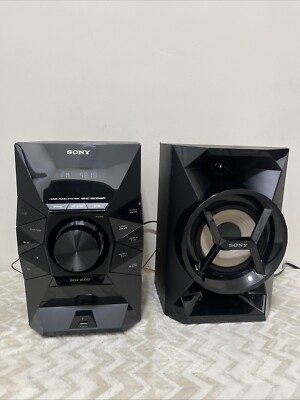 Sony MHC-EC619iP MicroHi-fi Home Audio System iPhone Dock  CD USB With 1 Speaker