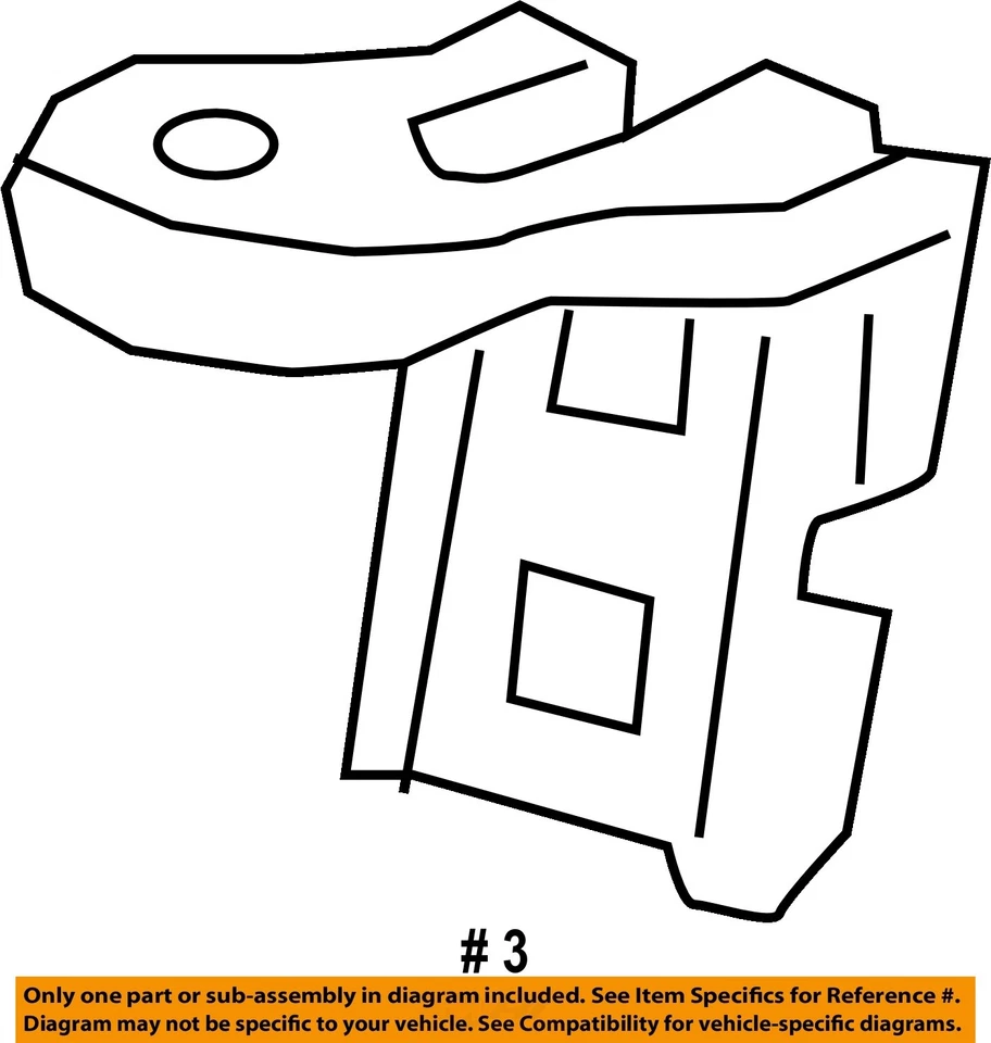 CHRYSLER OEM 19-22 Cherokee guardabarros componentes - soporte de montaje 68292852AB Foto 2 de 2