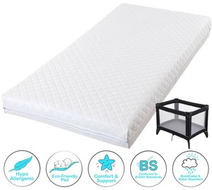 ebay travel cot mattress