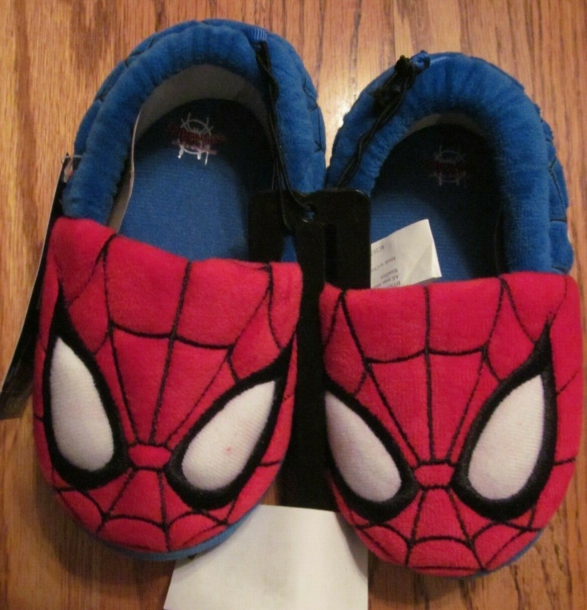 spiderman slippers size 1
