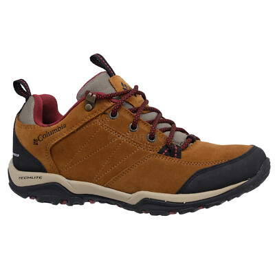 Columbia Mount Carmel Low Waterproof Womens Hiking Shoes, Brown