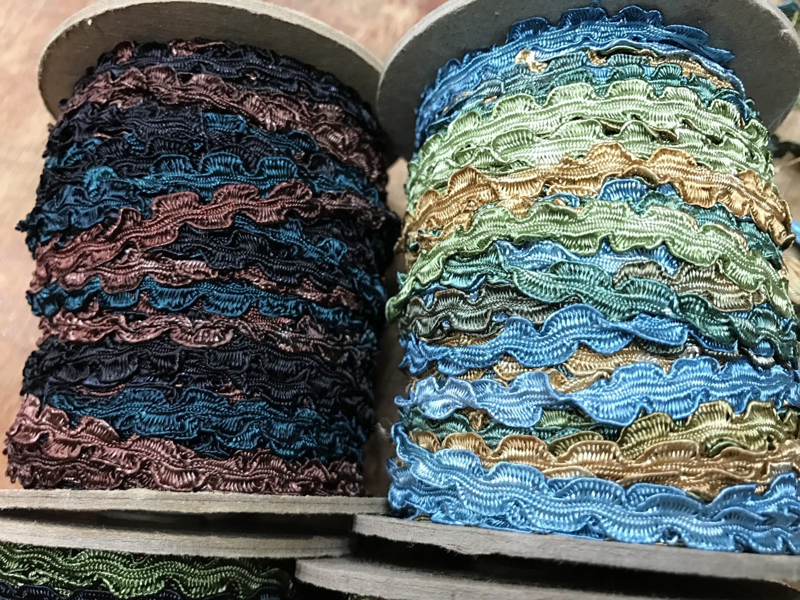 ric rac rayon ombre 1/4