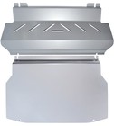 BASH PLATE SET Silver fits Mitsubishi Pajero NS NT NW NX 2006-2022 HEAVY DUTY