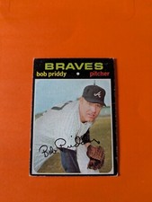 1971 Topps Baseball #147 Bob Priddy Atlanta Braves