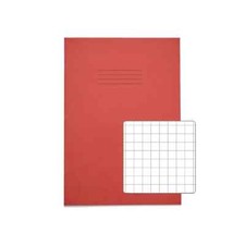 Image of Rhino A4 Exercise Books 64 Page S10 Red (Pack of 50) VC12595
