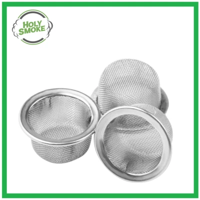 16mm Stainless Steel Bowl Shape Screens, Smoking Pipe Metal Filter Screen