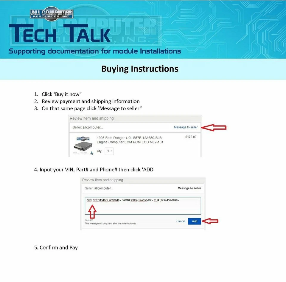 2005 Mercury Mountaineer 4.6L Engine Computer Programmed w/ Keys 5L2A-12A650-ABB Foto 3 de 4