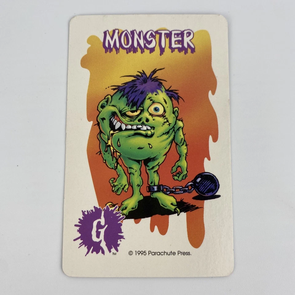 Vintage 1995 Parker Bro. Goosebumps R.L. Stine Storytelling 7 Replacement Cards - Image 4 of 4