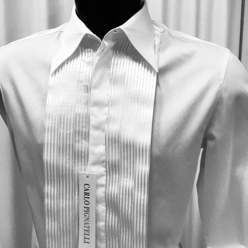 CARLO PIGNATELLI CAMICIA CERIMONIA TAGLIA L /39 UOMO ELEGANTE SPOSO  TESTIMONE | eBay