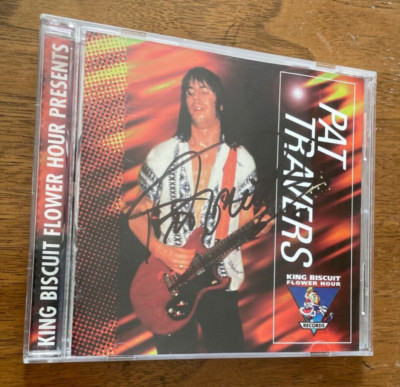 PAT TRAVERS Live 1984 King Biscuit Flower Hour AUTOGRAPHED signed CD