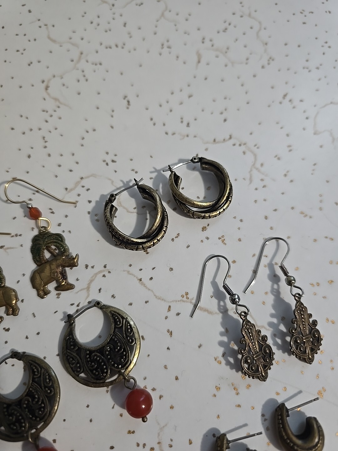 Assorted Brass Earrings - image 5