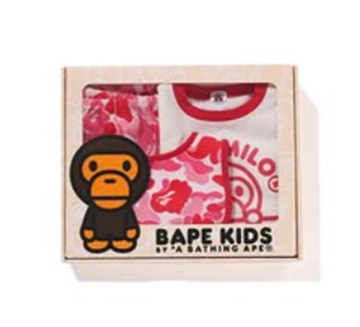 A BATHNIG APE BAPE KIDS ABC CAMO BABY MILO BABY GIFT SET | eBay