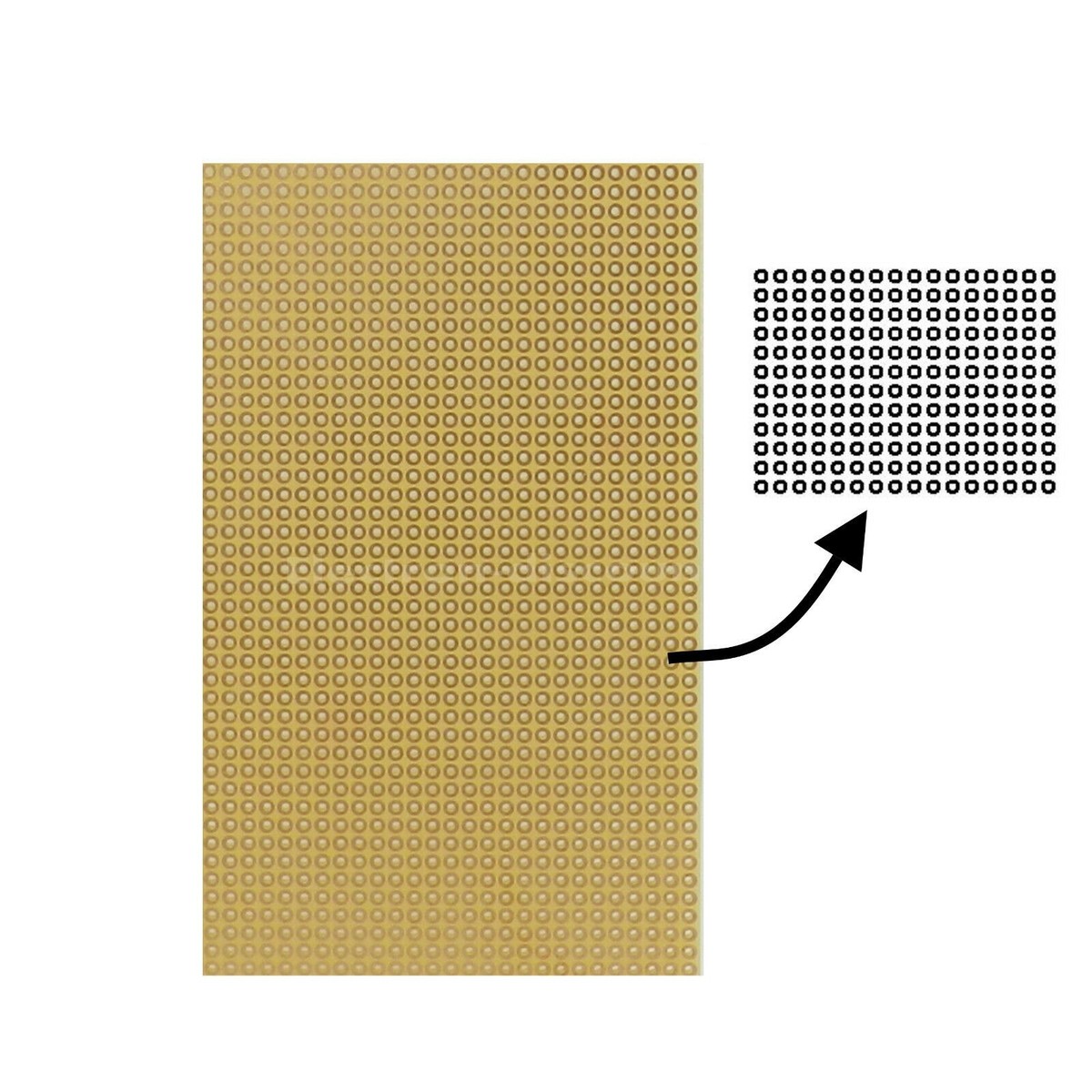 Prototypage, Plaque Essais à Pastilles 10cm X 20cm, Plaque D'essai - Foto 7