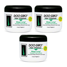 DooGro Doo Gro Hair Vitalizer Mega Long Helps Reduce Breakage, 4 oz, Pack of 3