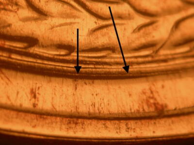 1955  DDR???  Unlisted Doubled Die Reverse Nice Proof Red Lincoln Cent  #3  RARE