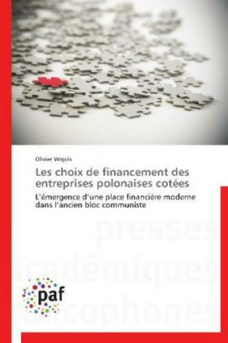 Thumbnail - Les Choix De Financement Des Entreprises Polonaises Cotées L Émergence