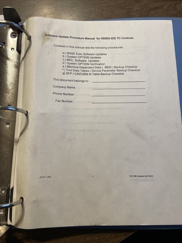 Manuale procedura aggiornamento software Acramatic 850sx-ids - Foto 2 di 3