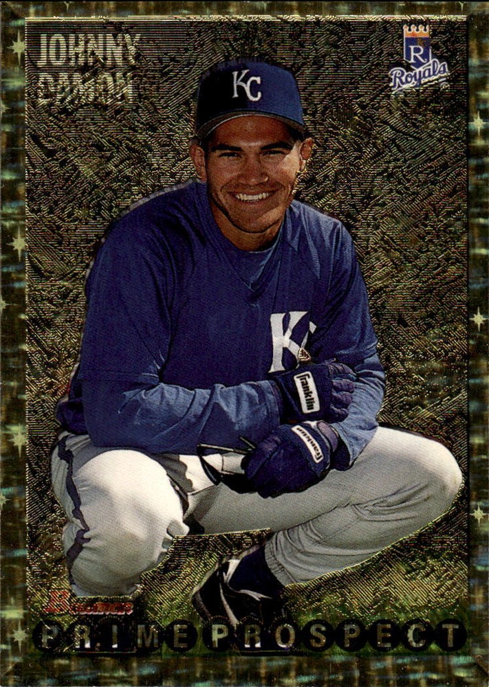 1995 Bowman Johnny Damon #254 Gold Foil Kansas City Royals 3F29
