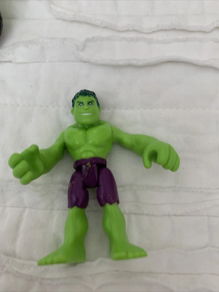 Marvel Playskool Heroes HULK RACER Super Hero Adventures Set Avengers 2015  Foto 4 de 4