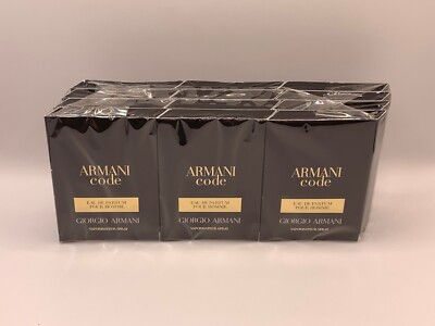 Giorgio Armani Code *Eau De Parfum* Spray Pack Of 12 Samples 1.2 ml