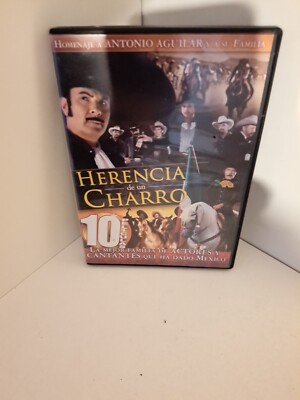 HERENCIA DE UN CHARRO rare Mexican Spanish dvd 10 Film ANTONIO AGUILAR