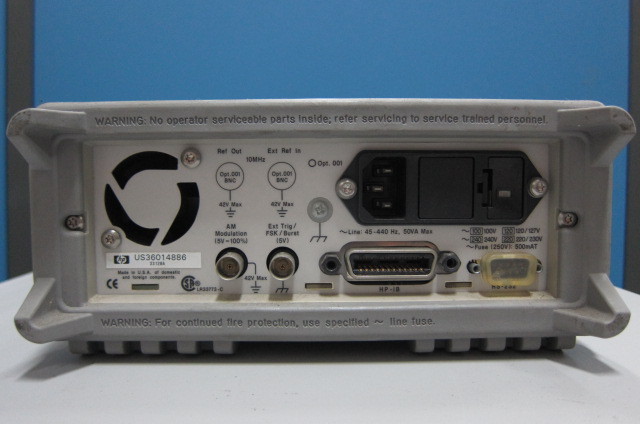 HP/Agilent 33120A 15MHz Function/Arbitrary Waveform Generator | eBay