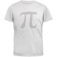 Pi White Youth T-Shirt