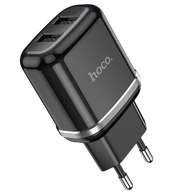 Hoco N4 USB Ladegerät Netzstecker Dual Charger Fast Charge Stecker Netzteil