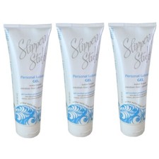 3x Slippery Stuff Gel Water Based Personal Lubricant Lube 8oz Condom Compatible