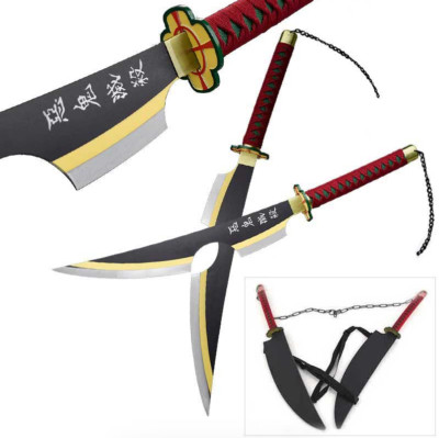 その他 NICHIRIN SWORD (TENGEN UZUI) Demon Slayer Kimetsu No Yaiba Proplica Tengen Uzui Nichirin Swords