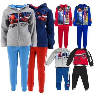 Kinder Jungen Marvel Avengers Spider-Man Lightning McQueen Autos Jogging Trainingsanzug