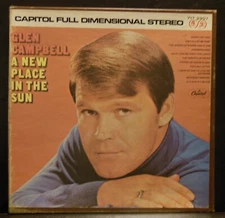 Glen Campbell A New Place In The Sun 4 Track 3 3/4 IPS Reel to Reel Tape