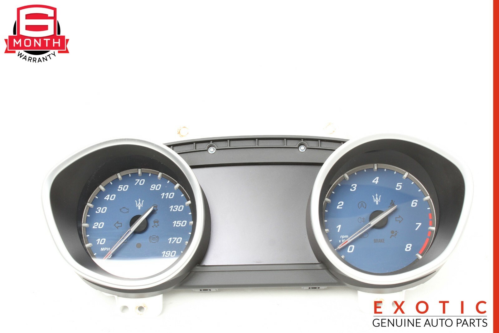 14-17 Maserati Ghibli S Speedometer Odometer Instrument Cluster Gauge OEM