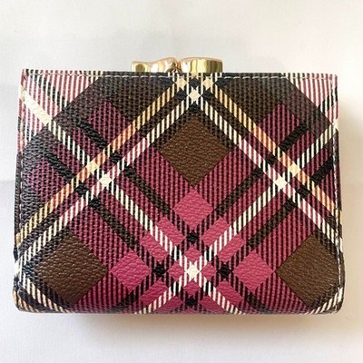 Vivienne Westwood Gamaguchi Trifold Wallet 913VW114 checked