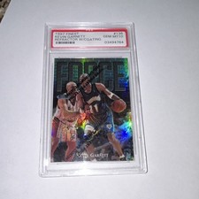 1997-98 Topps Finest Kevin Garnett #136 Refractor Coating PSA 10 976/1090