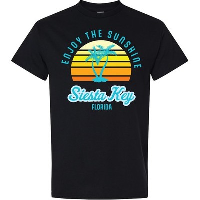 Inktastic Summer Enjoy The Sunshine Siesta Key Florida In Blue T-Shirt Paradise