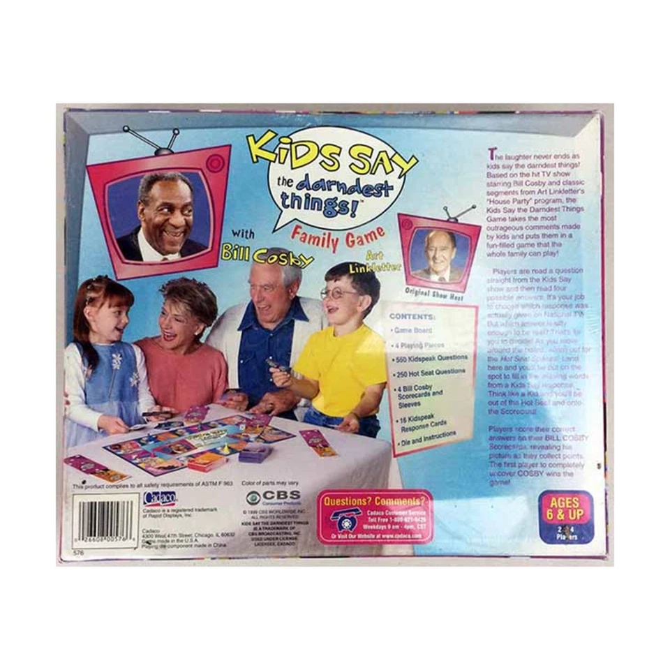 Cadaco Boardgame Kids Say the Darndest Things Box VG/EX - Image 2 of 2