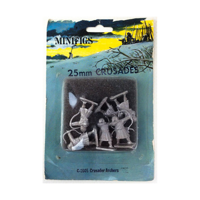 Minifigs Anicients Mini 25mm Crusader Archers Pack New