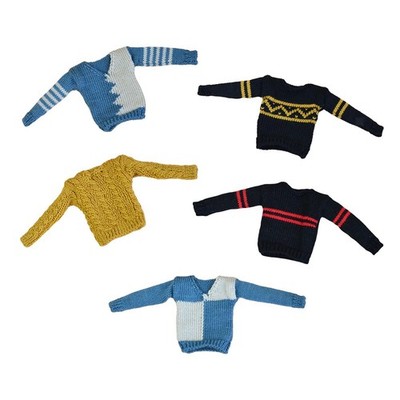 Pullover für männliche Figur im Maßstab 1/6, DIY-Kostüm für
