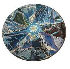   67 Circular Springbok Jigsaw Puzzle 10 TOP SKI RUNS IN AMERICA See Description