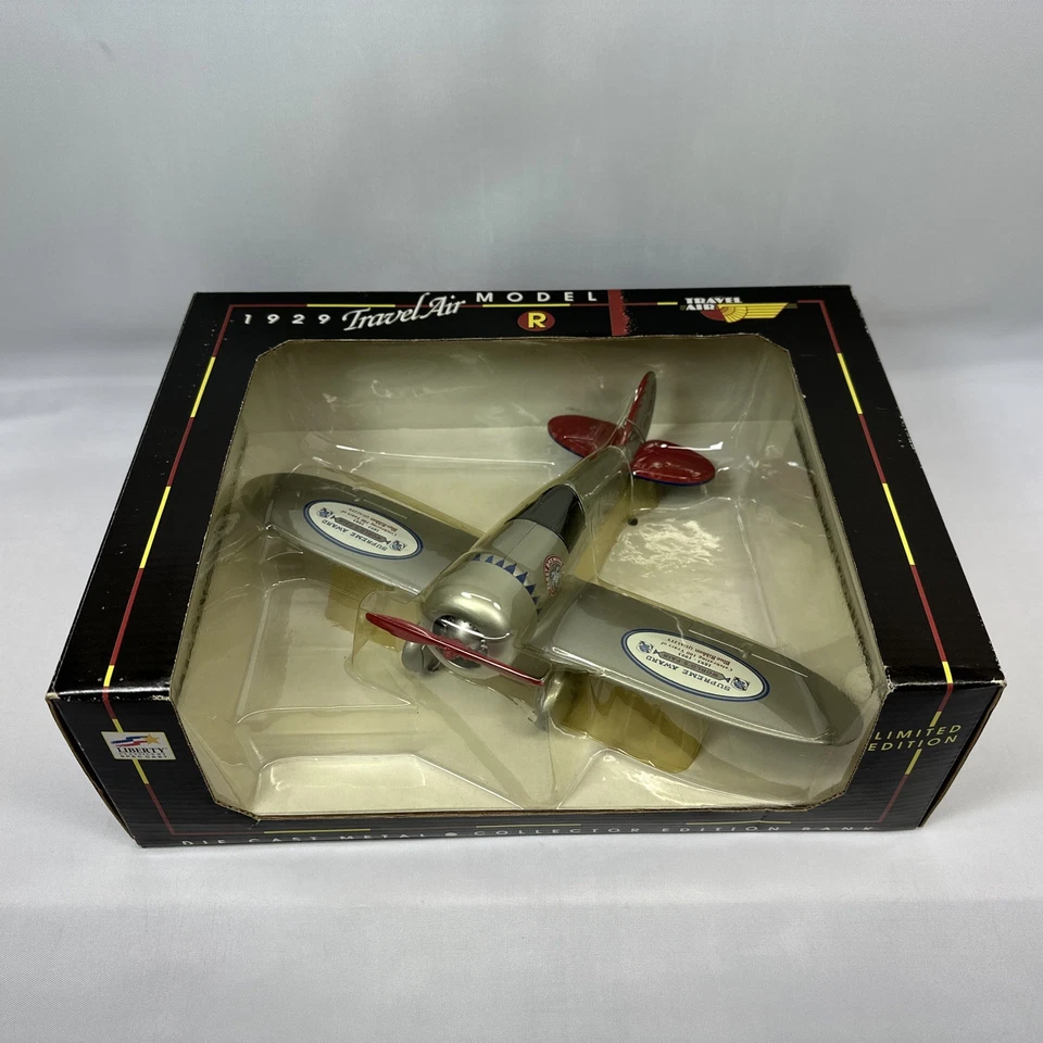 SpecCast Diecast Bank - Avión Travel Air Modelo R 1929 - Edición Coleccionista (1993) Foto 2 de 4