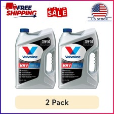 2 Pack Valvoline Vr1 Racing Motor Oil Sae 20w-50 5qt 2 Pack Valvoline Vr1 Racing Motor Oil Sae 20w-50 5qt