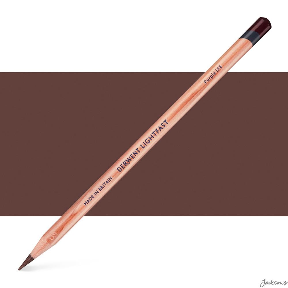 Derwent Lightfast Colour Pencil Oil Based Purple Artist Drawing