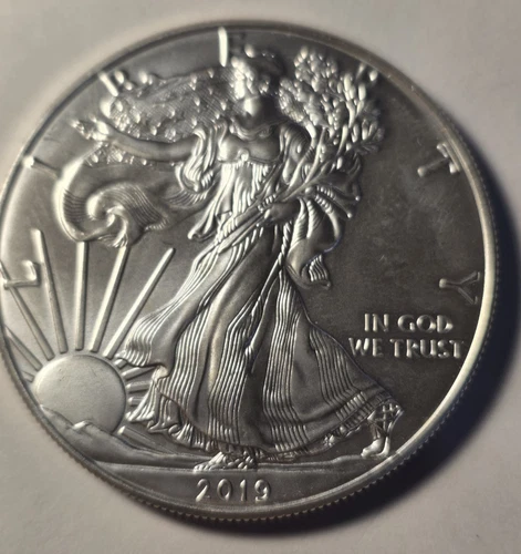 2019 Silver Eagle $1 Dollar 1oz Uncirculated .999 -MS-Brilliant Uncirculated