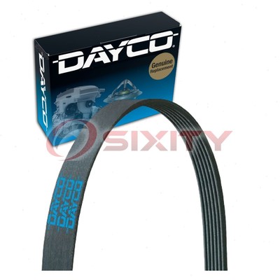 Dayco Power Steering Serpentine Belt for 1986 Pontiac Sunbird 1.8L L4 zf