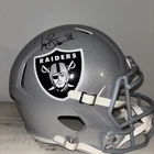 Tim Brown Signed Raiders full size Football Helmet Fanatics
