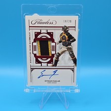 2024 Panini Flawless Ethan Salas Signature Prime Materials Auto /20 